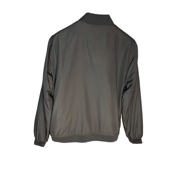 Marc Anthony Dark Green Full Zip Lightweight Bomber Jacket Sz L - Picture 2 of 9
